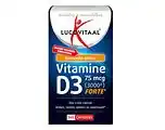 De Online Drogist Lucovitaal vitamine d3 75mcg forte capsules 365cp aanbieding
