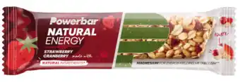 De Online Drogist Powerbar natural energy cereal bar strawberry en cranberry 40gr aanbieding