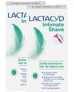 De Online Drogist Lactacyd intimate shave multiverpakking 2x200ml aanbieding