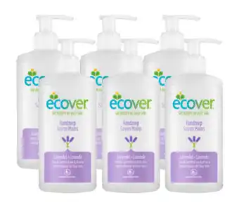 De Online Drogist Ecover handzeep lavendel & aloe vera voordeelverpakking 6x250ml aanbieding