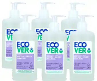 De Online Drogist Ecover handzeep lavendel & aloe vera voordeelverpakking 6x250ml aanbieding