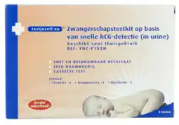 De Online Drogist Testjezelf.nu zwangerschapstest 3st aanbieding
