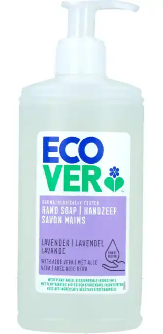 De Online Drogist Ecover handzeep lavendel & aloe vera 250ml aanbieding