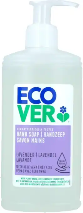 De Online Drogist Ecover handzeep lavendel & aloe vera 250ml aanbieding