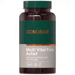 De Online Drogist Bonusan multi vital forte actief capsules 90cp aanbieding