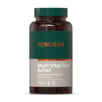 De Online Drogist Bonusan multi vital forte actief capsules 90cp aanbieding