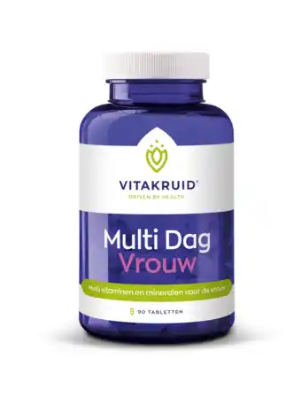 De Online Drogist Vitakruid multi dag vrouw tabletten 90tb aanbieding