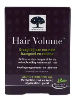 De Online Drogist New nordic hair volume tabletten 90tb aanbieding