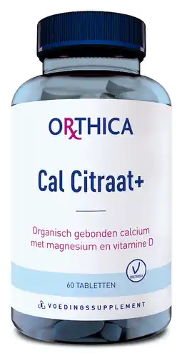 De Online Drogist Orthica cal citraat+ tabletten 60tb aanbieding