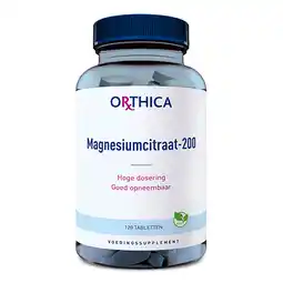 De Online Drogist Orthica magnesium-200 tabletten 120tb aanbieding