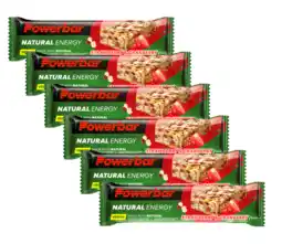 De Online Drogist Powerbar natural energy cereal bar strawberry en cranberry voordeelverpakking 6x40gr aanbieding