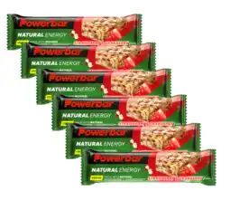 De Online Drogist Powerbar natural energy cereal bar strawberry en cranberry voordeelverpakking 6x40gr aanbieding