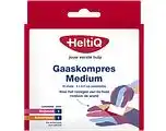 De Online Drogist Heltiq gaaskompres medium 16st aanbieding