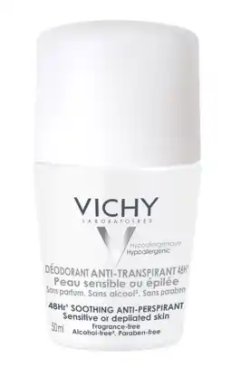 De Online Drogist Vichy deodorant roller gevoelige huid 50ml aanbieding