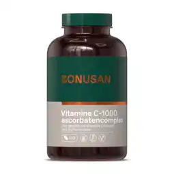 De Online Drogist Bonusan vitamine c-1000 ascorbatencomplex tabletten 180tb aanbieding