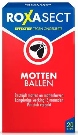 De Online Drogist Roxasect motten ballen 150gr aanbieding