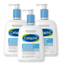 De Online Drogist Cetaphil milde huidreiniger - hydraterende reiniger gezicht & lichaam 3x470ml aanbieding