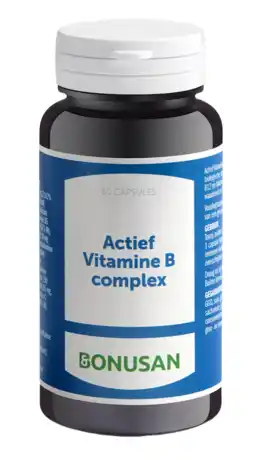 De Online Drogist Bonusan actief vitamine b complex capsules 60cp aanbieding