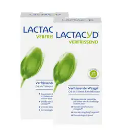 De Online Drogist Lactacyd wasgel verfrissend multiverpakking 2x200ml aanbieding