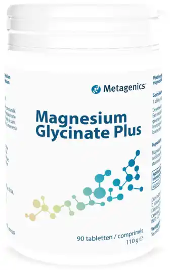 De Online Drogist Metagenics magnesium glycinate plus tabletten 90tb aanbieding