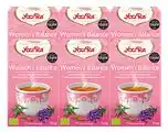 De Online Drogist Yogi tea women's balance voordeelverpakking 6x17st aanbieding