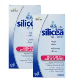 De Online Drogist Hubner silicea kiezelgel 500ml duo 2x500ml aanbieding