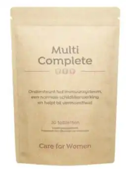 De Online Drogist Care for women women's multi tabletten 30tb aanbieding