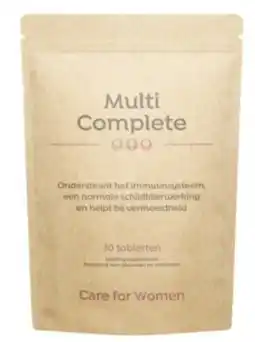 De Online Drogist Care for women women's multi tabletten 30tb aanbieding