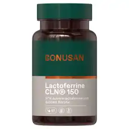 De Online Drogist Bonusan lactoferrine 150mg capsules 60cp aanbieding
