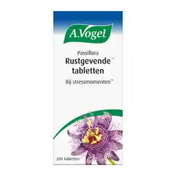 De Online Drogist A.vogel passiflora rustgevende* tabletten 200tb aanbieding