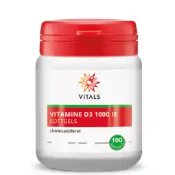 De Online Drogist Vitals vitamine d3 1000ie softgels 100sg aanbieding