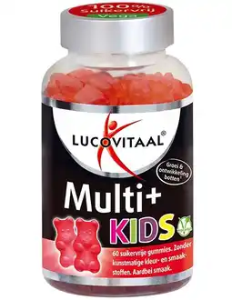 De Online Drogist Lucovitaal multi+ kids gummies 60st aanbieding