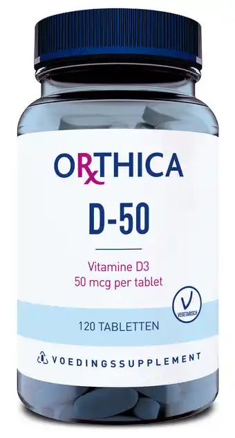 De Online Drogist Orthica d-50 tabletten 120tb aanbieding