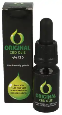 De Online Drogist Original cbd cbd-olie 400mg 4% 10ml aanbieding