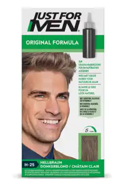 De Online Drogist Just for men original formula donker blond h-25 1st aanbieding