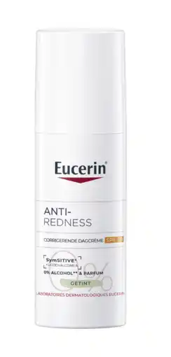 De Online Drogist Eucerin hypersensitive antiredness spf25 creme getint 50ml aanbieding