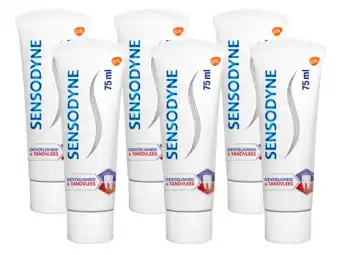 De Online Drogist Sensodyne gevoeligheid & tandvlees tandpasta voor gevoelige tanden 6x75ml aanbieding