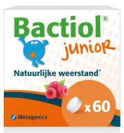 De Online Drogist Metagenics bactiol junior kauwtabletten 60ktb aanbieding