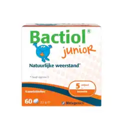 De Online Drogist Metagenics bactiol junior kauwtabletten 60ktb aanbieding