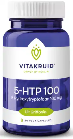 De Online Drogist Vitakruid 5-htp 100mg capsules 60cp aanbieding