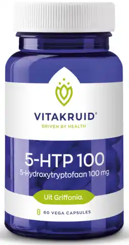 De Online Drogist Vitakruid 5-htp 100mg capsules 60cp aanbieding