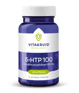 De Online Drogist Vitakruid 5-htp 100mg capsules 60cp aanbieding