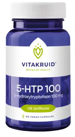 De Online Drogist Vitakruid 5-htp 100mg capsules 60cp aanbieding