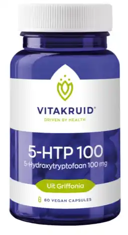 De Online Drogist Vitakruid 5-htp 100mg capsules 60cp aanbieding