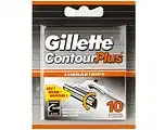 De Online Drogist Gillette contour plus scheermesjes 10st aanbieding