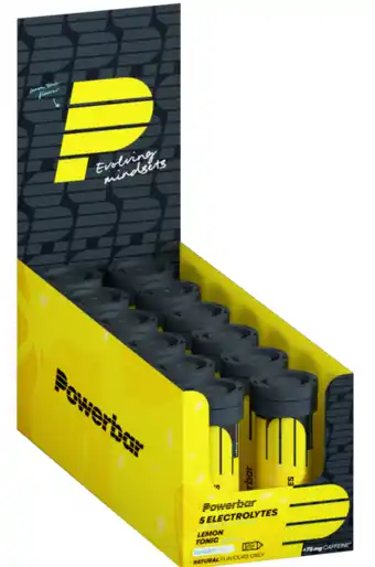 De Online Drogist Powerbar 5 electrolytes lemon tonic boost bruistabletten voordeelverpakking 12x10tb aanbieding