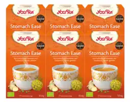 De Online Drogist Yogi tea stomach ease voordeelverpakking 6x17st aanbieding