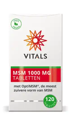 De Online Drogist Vitals msm 1000mg tabletten 120tb aanbieding