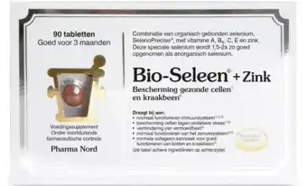 De Online Drogist Pharma nord bio-seleen + zink tabletten 90tb aanbieding