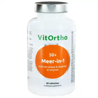 De Online Drogist Vitortho meer in 1 50+ tabletten 60tb aanbieding